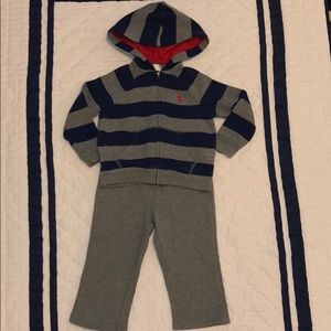 Ralph Lauren sweatshirt and pant